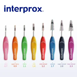 6x Interprox Ragers Super Micro Oranje PHD 0.9 6 stuks