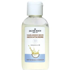 2x Jacob Hooy Haarlemmerbruin Gezichtscrème SPF 30 50 ml