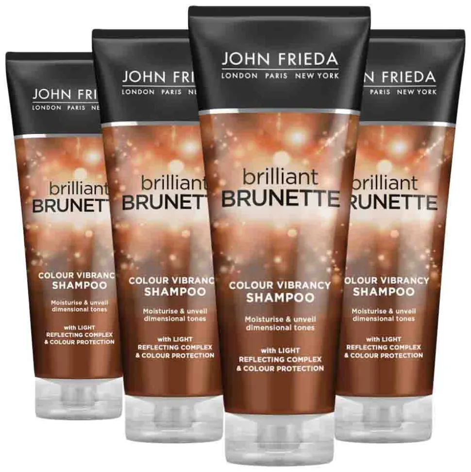 4x John Frieda Colour Vibrancy Shampoo 250 ml
