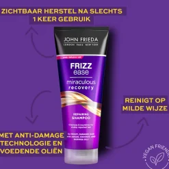 4x John Frieda Frizz Ease Miraculous Recovery Shampoo 250 ml