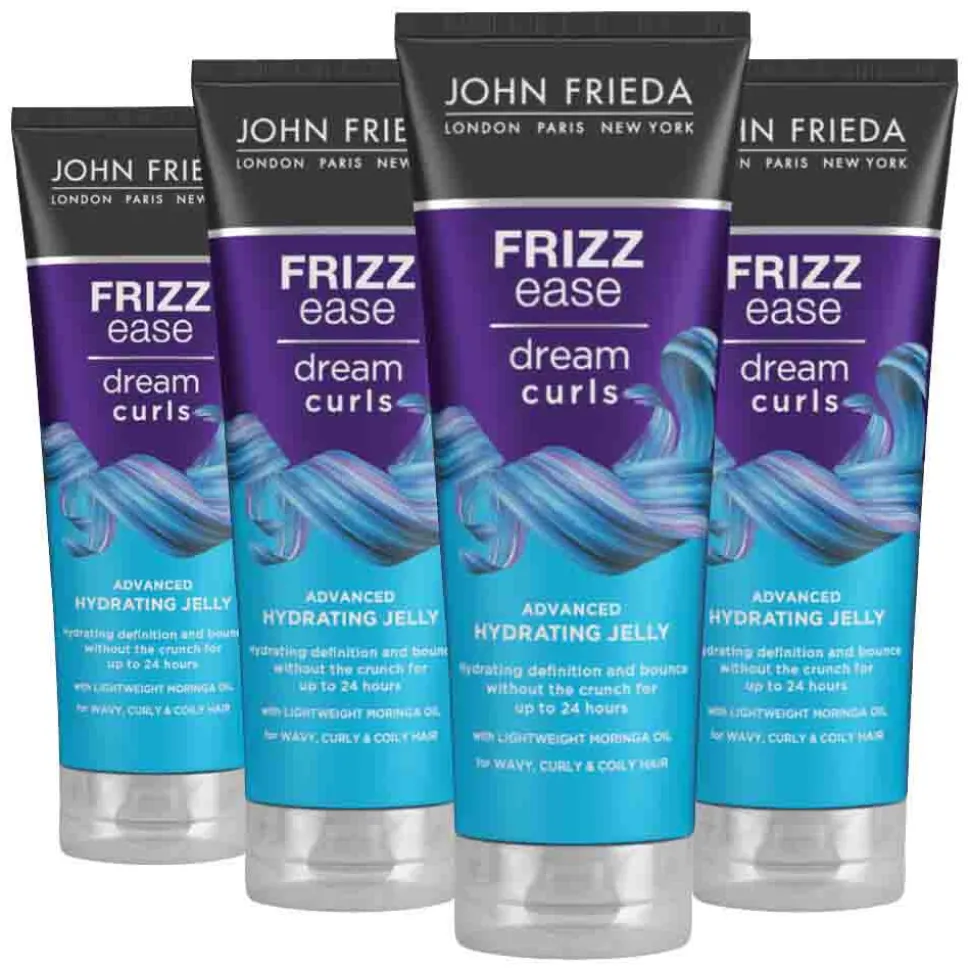 4x John Frieda Frizz Ease Dream Curls Advanced Hydrating Jelly 200 ml