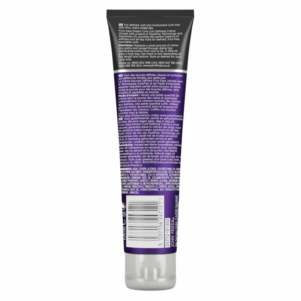 4x John Frieda Frizz Ease Dream Curls Curl Defining Crème 150 ml