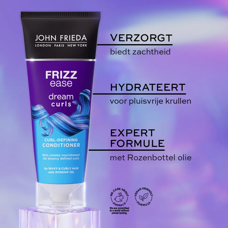 4x John Frieda Frizz Ease Dream Curls Conditioner 250 ml