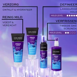 4x John Frieda Frizz-Ease Dream Curls Reviver Mousse 200 ml