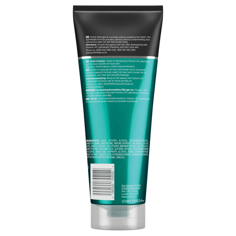 4x John Frieda Volume Lift Conditioner 250 ml