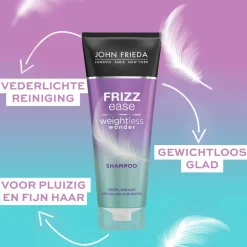 4x John Frieda Weightless Wonder Shampoo 250 ml