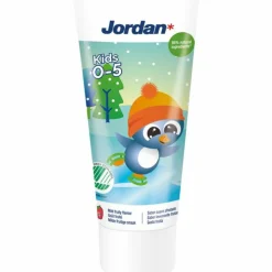 8x Jordan Tandpasta Kids 0-5 jaar 50 ml