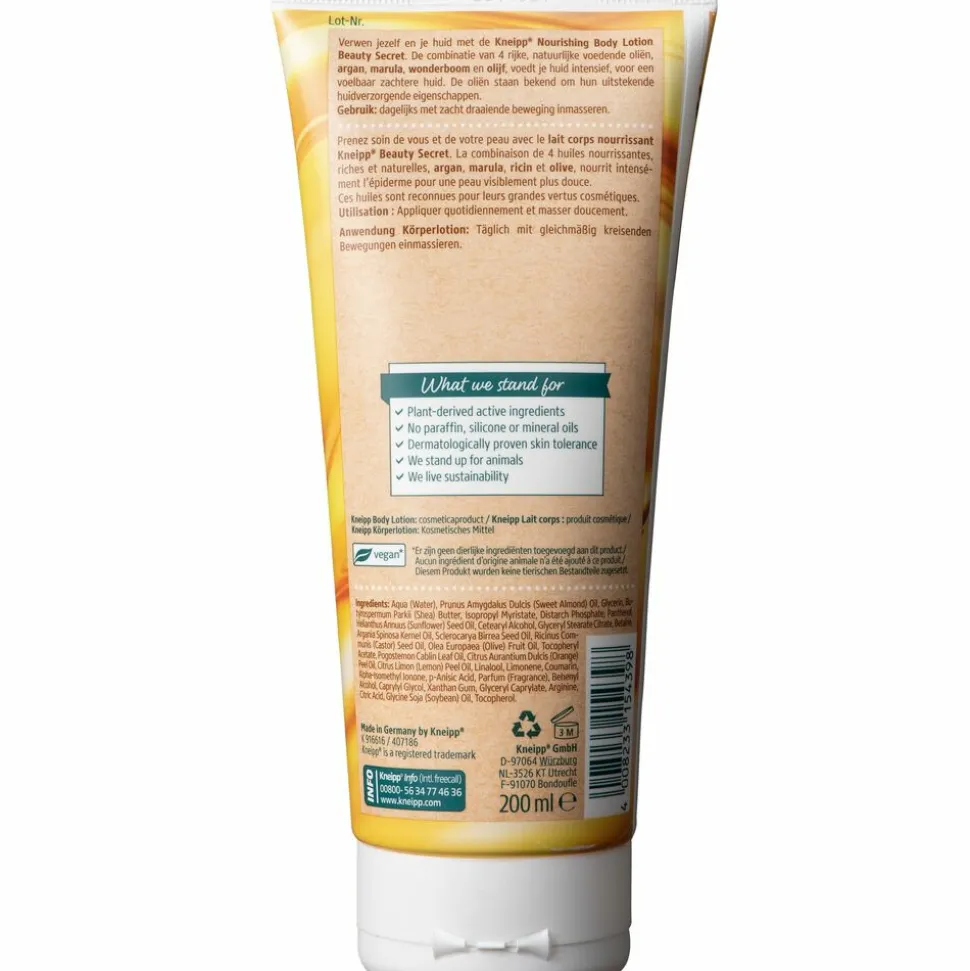 6x Kneipp Bodylotion Beauty Secret 200 ml