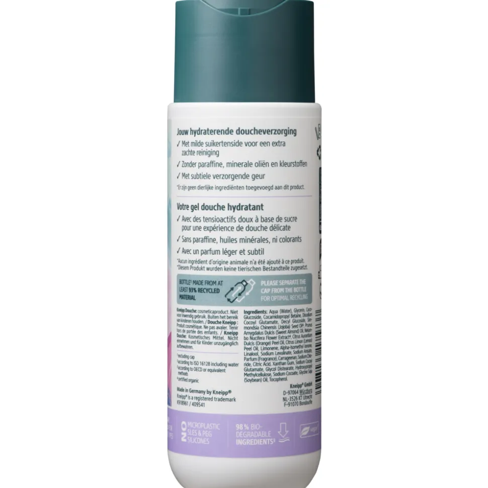 6x Kneipp Clean Beauty Douchegel Lotus Jojoba 200 ml