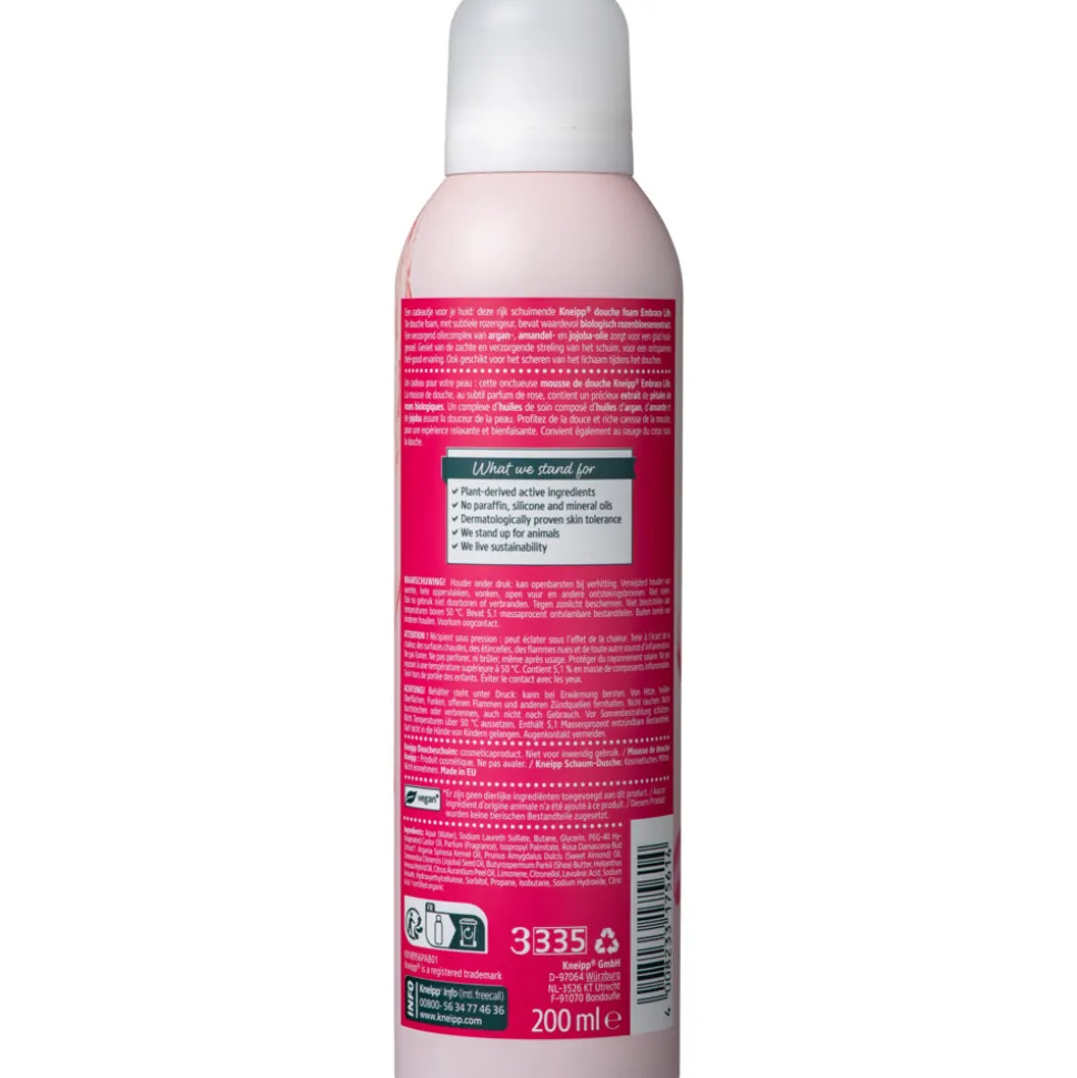 6x Kneipp Douche Foam Embrace Life 200 ml