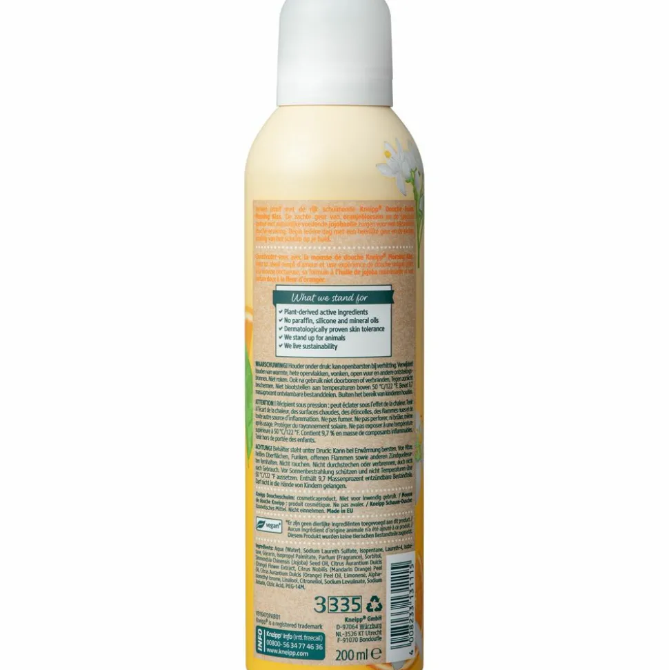 6x Kneipp Douche Foam Morning Kiss 200 ml