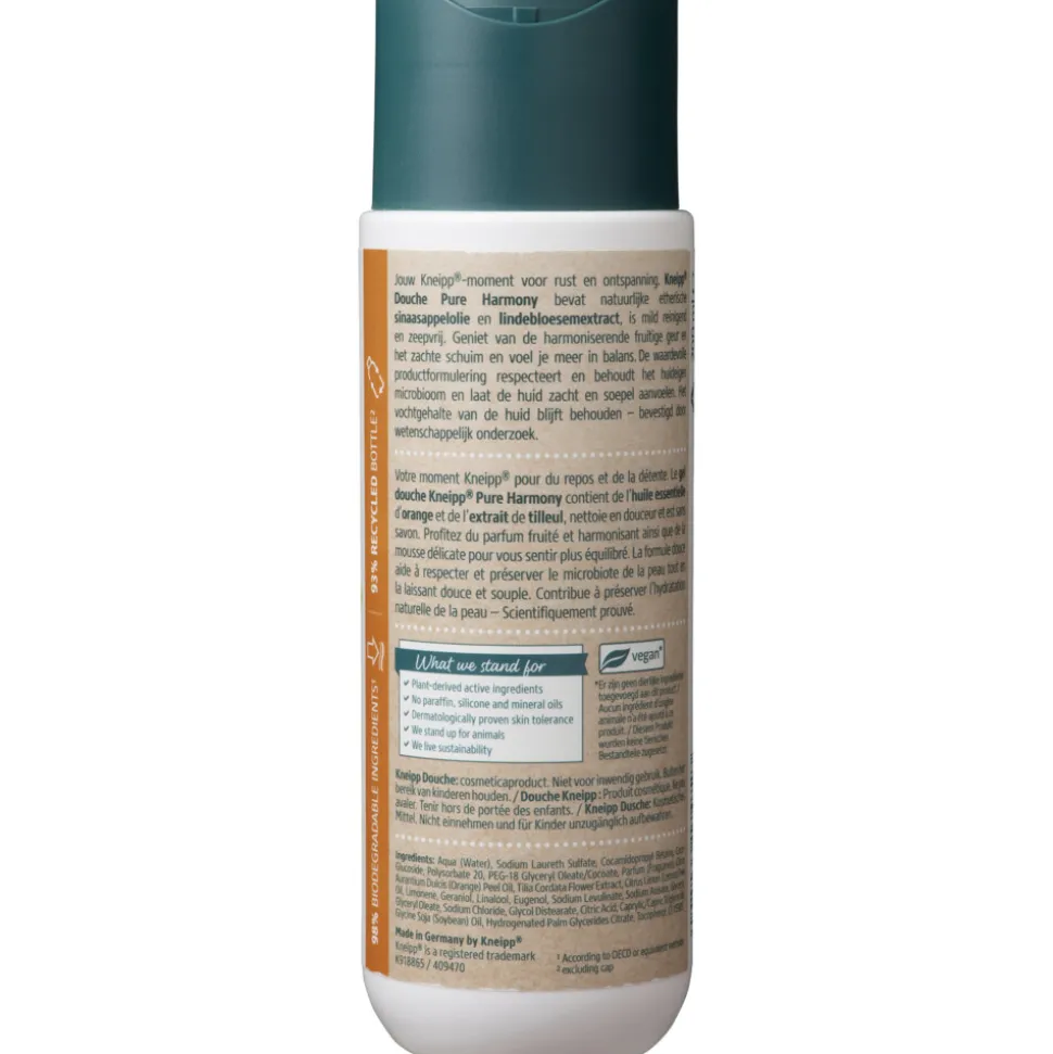 6x Kneipp Douche Oranje Lindebloesem 200 ml