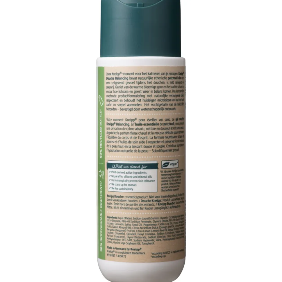 6x Kneipp Douche Patchouli 200 ml