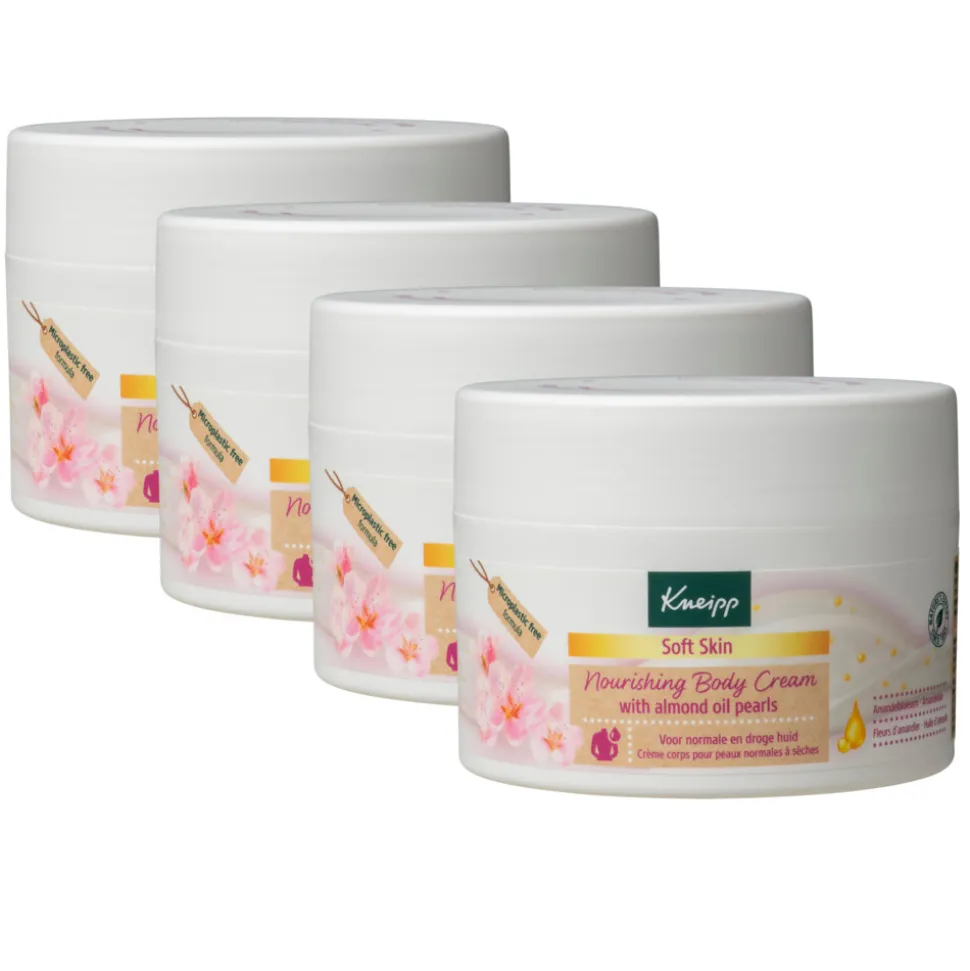 4x Kneipp Nourishing Body Creme Soft Skin 200 ml