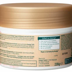 4x Kneipp Soft Skin Sugar Body Scrub Amandel 220 gr