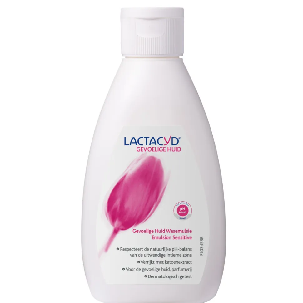 4x Lactacyd Wasemulsie Gevoelige Huid 200 ml