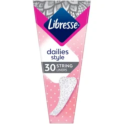12x Libresse Inlegkruisjes String 30 stuks