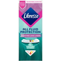 10x Libresse Inlegkruisjes Extra Protection Extra Long 20 stuks