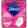 16x Libresse Ultra+ Regular Maandverband met Vleugels 14 stuks
