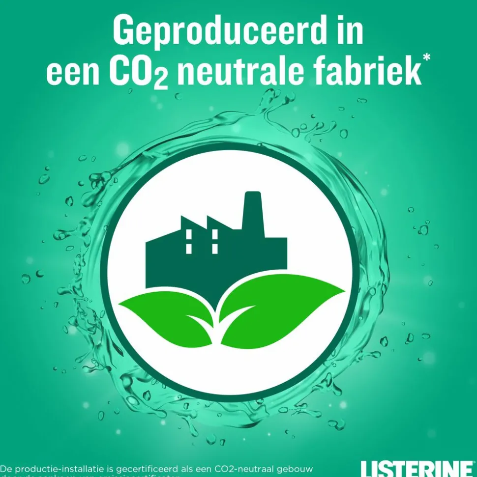 3x Listerine Mondwater Clean & Fresh zonder Alcohol 500 ml