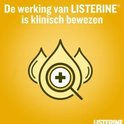 3x Listerine Mondwater Fresh Ginger & Lime 500 ml