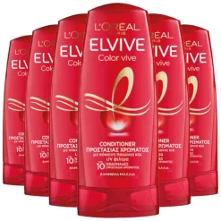 6x L'Oréal Elvive Color Vive Conditioner 300 ml