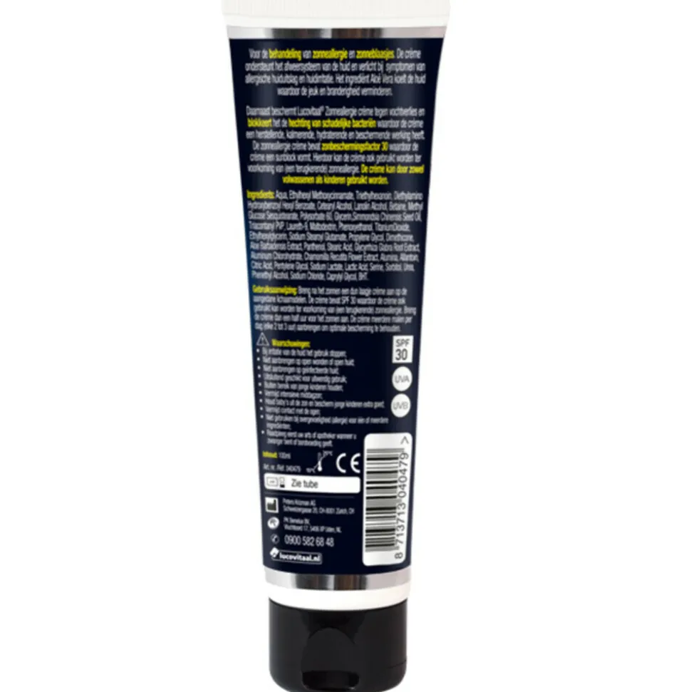 2x Lucovitaal Zonneallergie Crème SPF30 100 ml