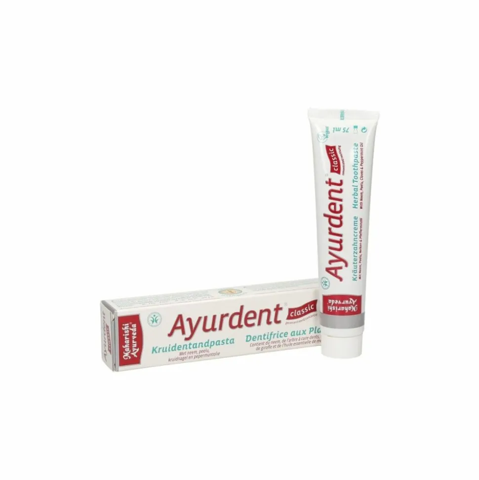 3x Maharishi Ayurveda Ayurdent Tandpasta Classic 75 ml