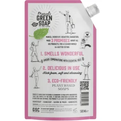 6x Marcel's Green Soap Handzeep Patchouli & Cranberry Navul Stazak 500 ml