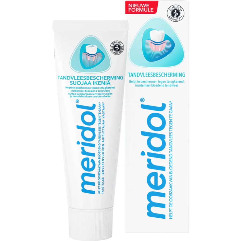 12x Meridol Tandpasta Tandvleesbescherming 75 ml