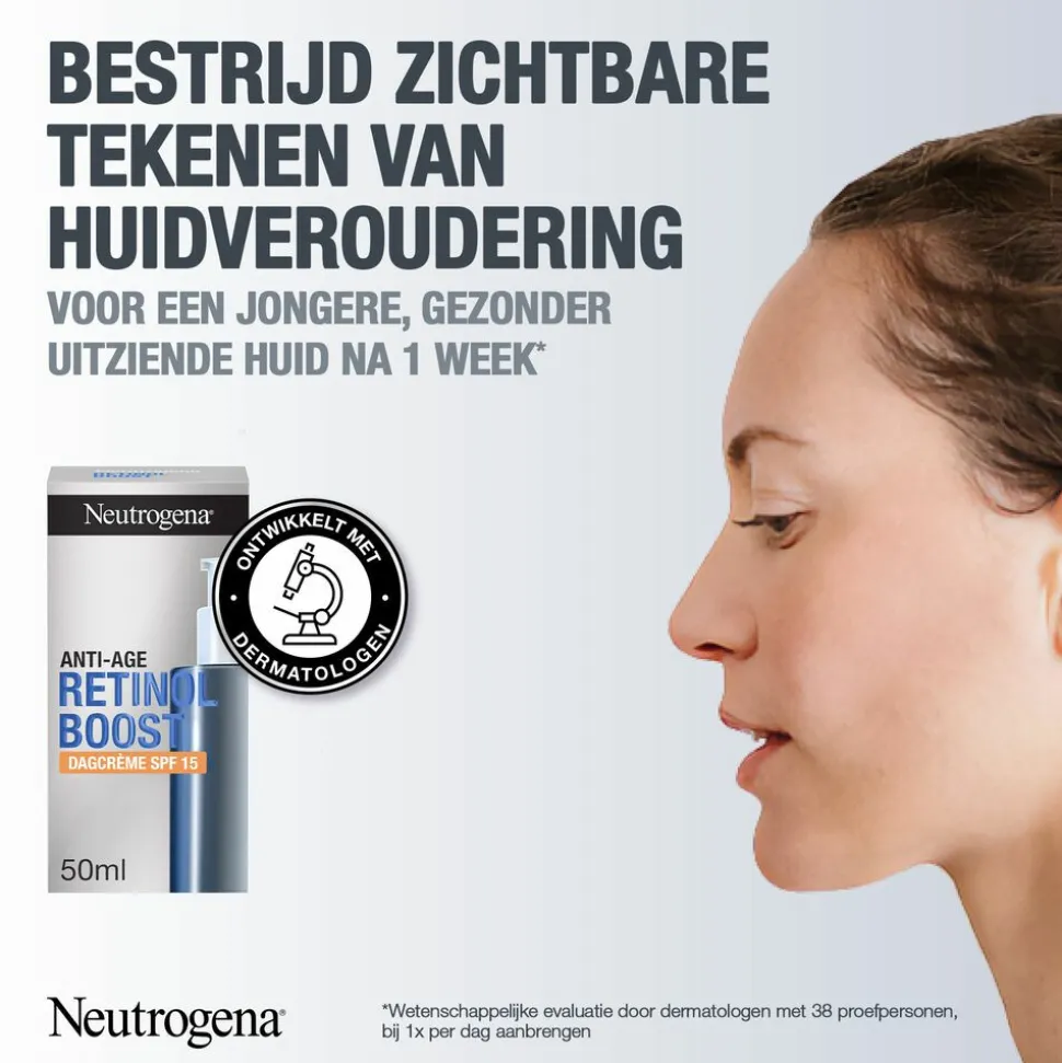 6x Neutrogena Retinol Boost Day Cream SPF 15 50 ML
