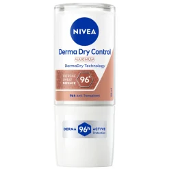 6x NIVEA Anti-Transpirant Roller Derma Control 50 ml