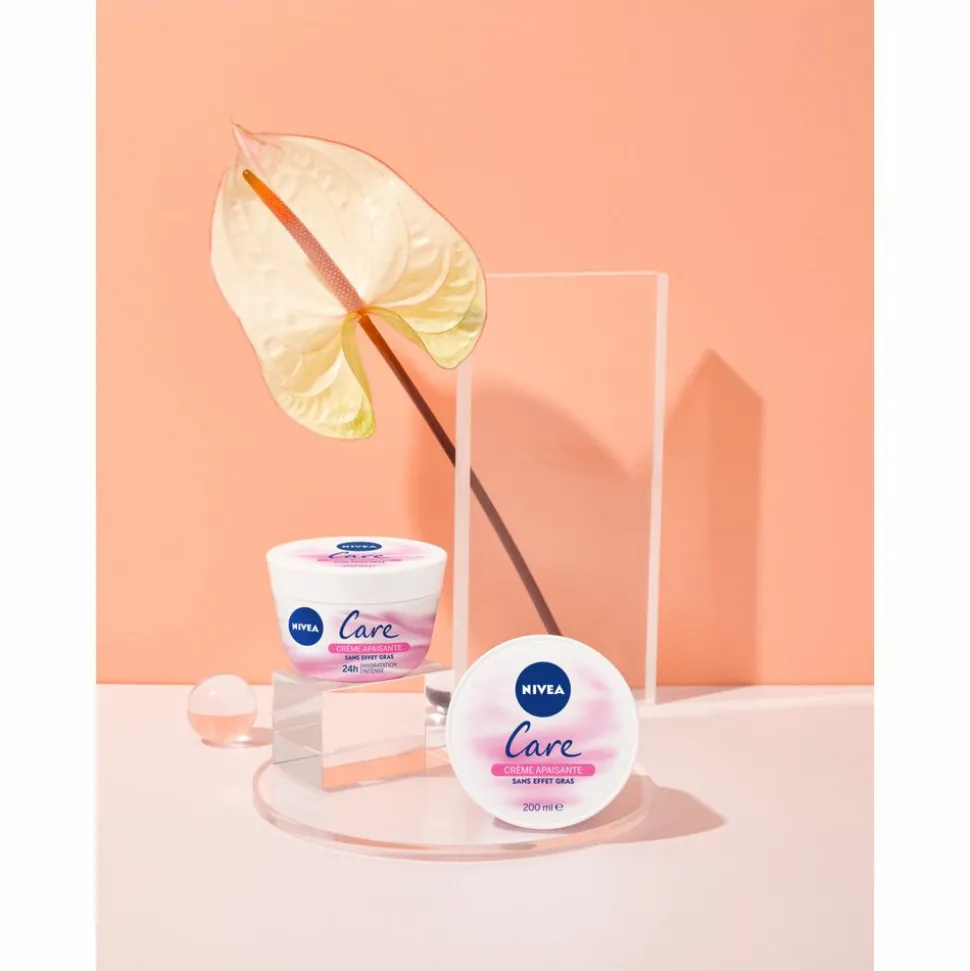 3x NIVEA Care Bodycrème Sensitive 200 ml