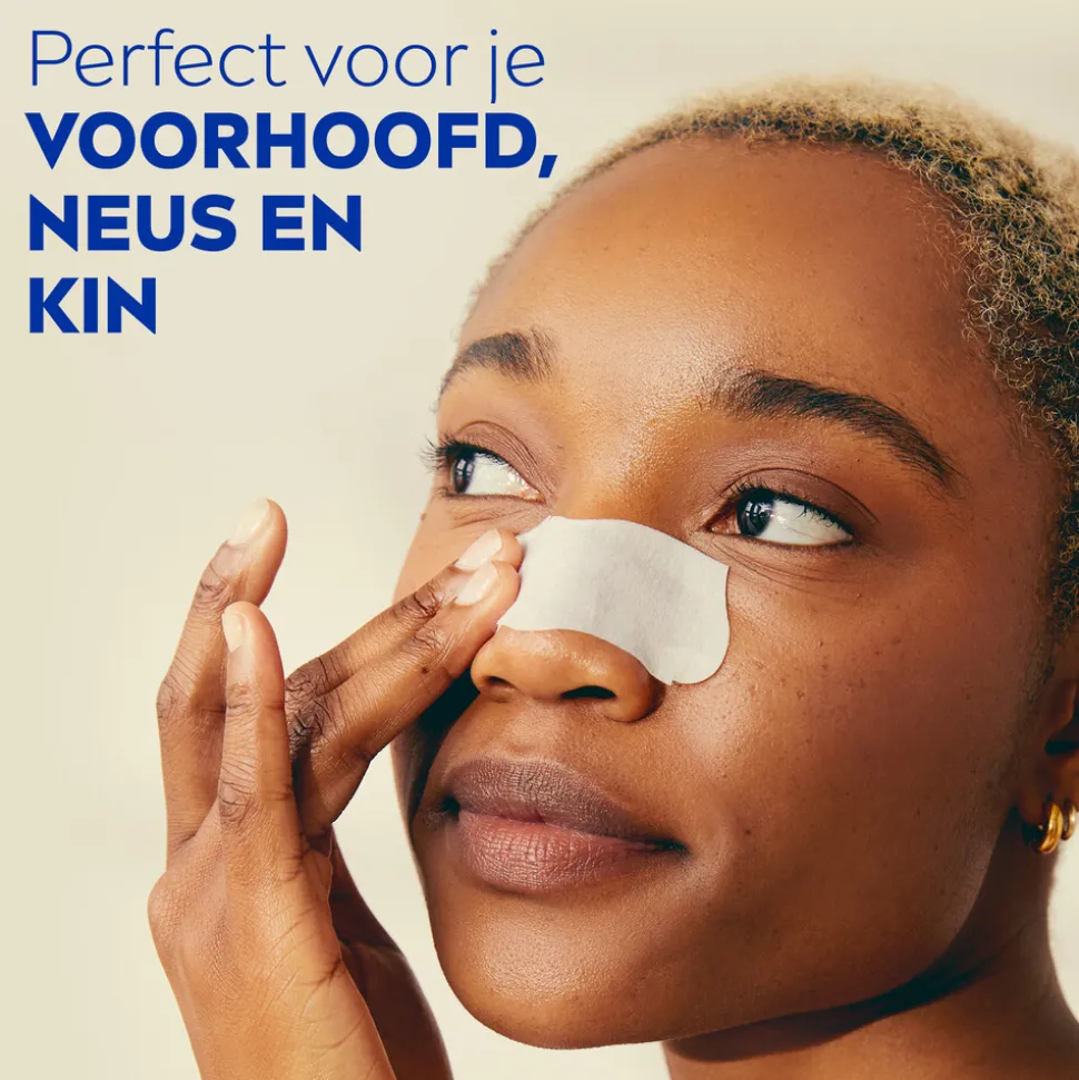 6x NIVEA Clear Up Strips Gezichtsmasker 6 stuks