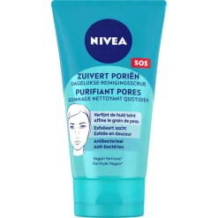 6x NIVEA Dagelijkse Reiniging Gezichtsscrub 150 ml