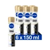6x NIVEA Deodorant Spray Black & White Silky Smooth 150 ml