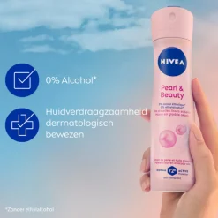 6x NIVEA Deodorant Spray Pearl & Beauty 150 ml