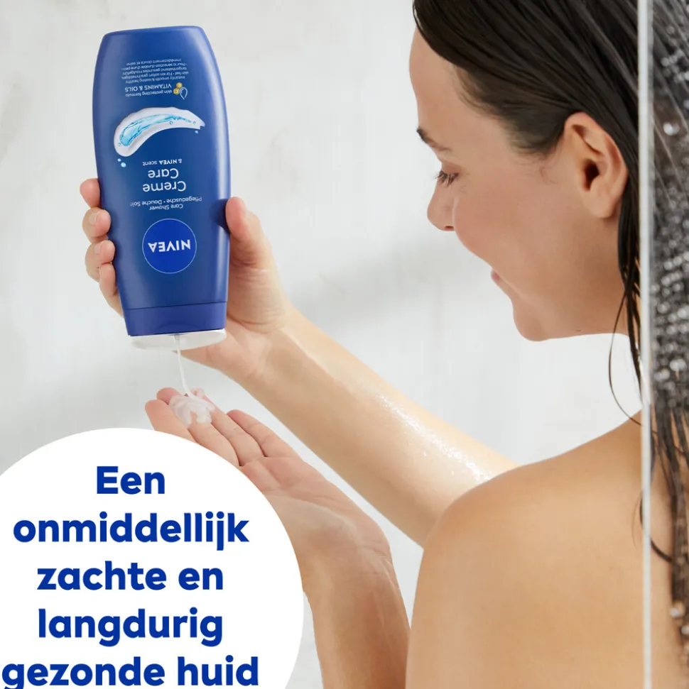6x NIVEA Douchecrème Care 250 ml