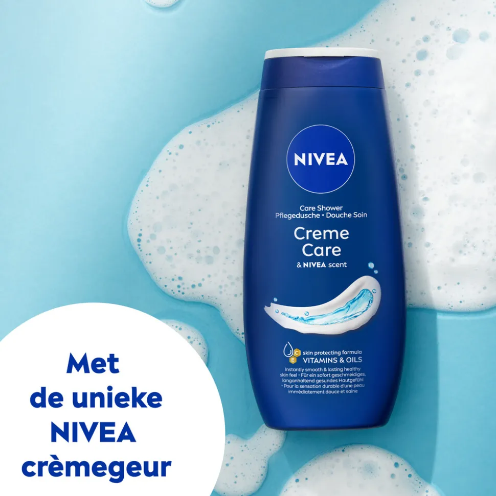 6x NIVEA Douchecrème Care 250 ml