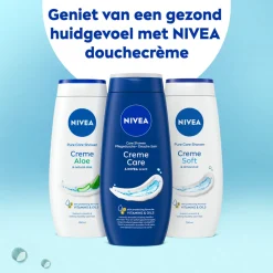 6x NIVEA Douchecrème Care 250 ml