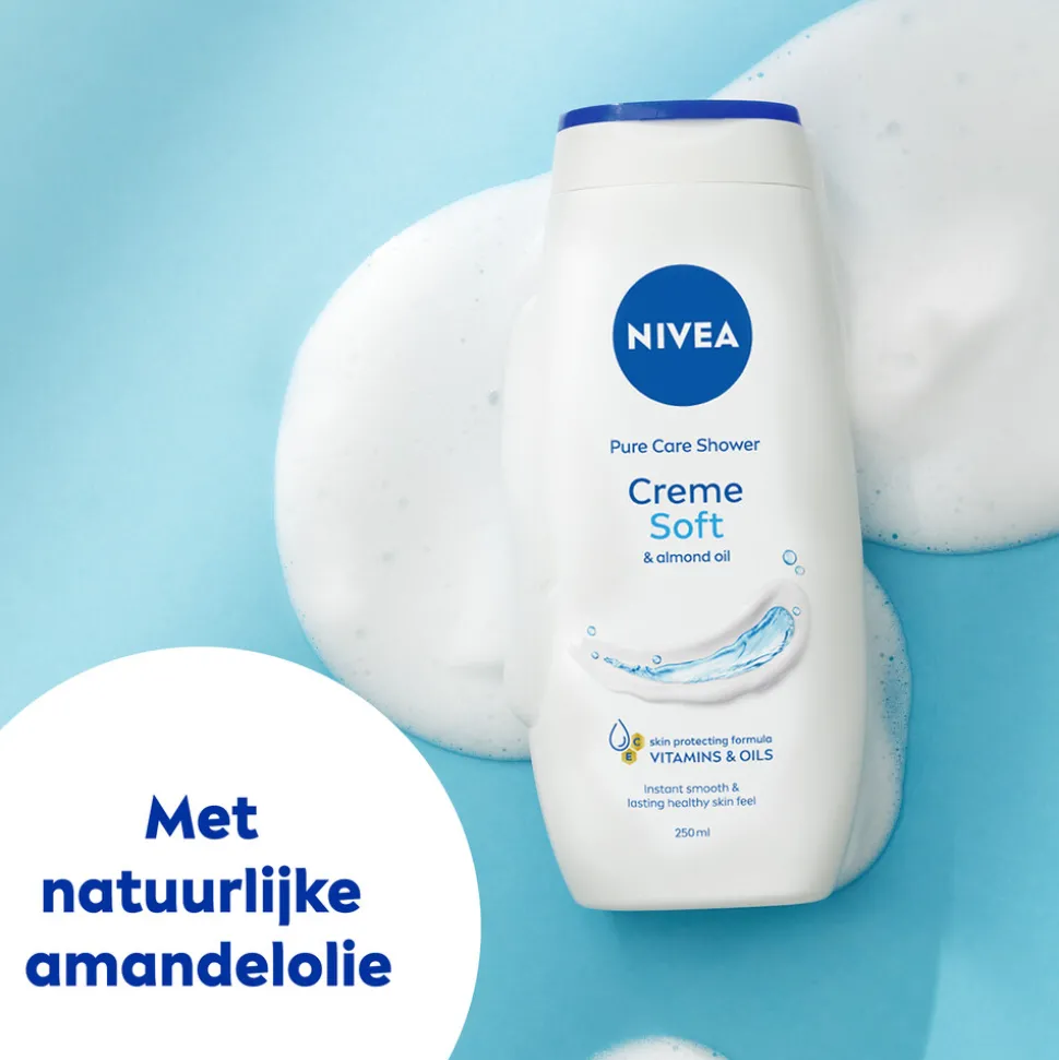 6x NIVEA Douchecrème Soft 250 ml