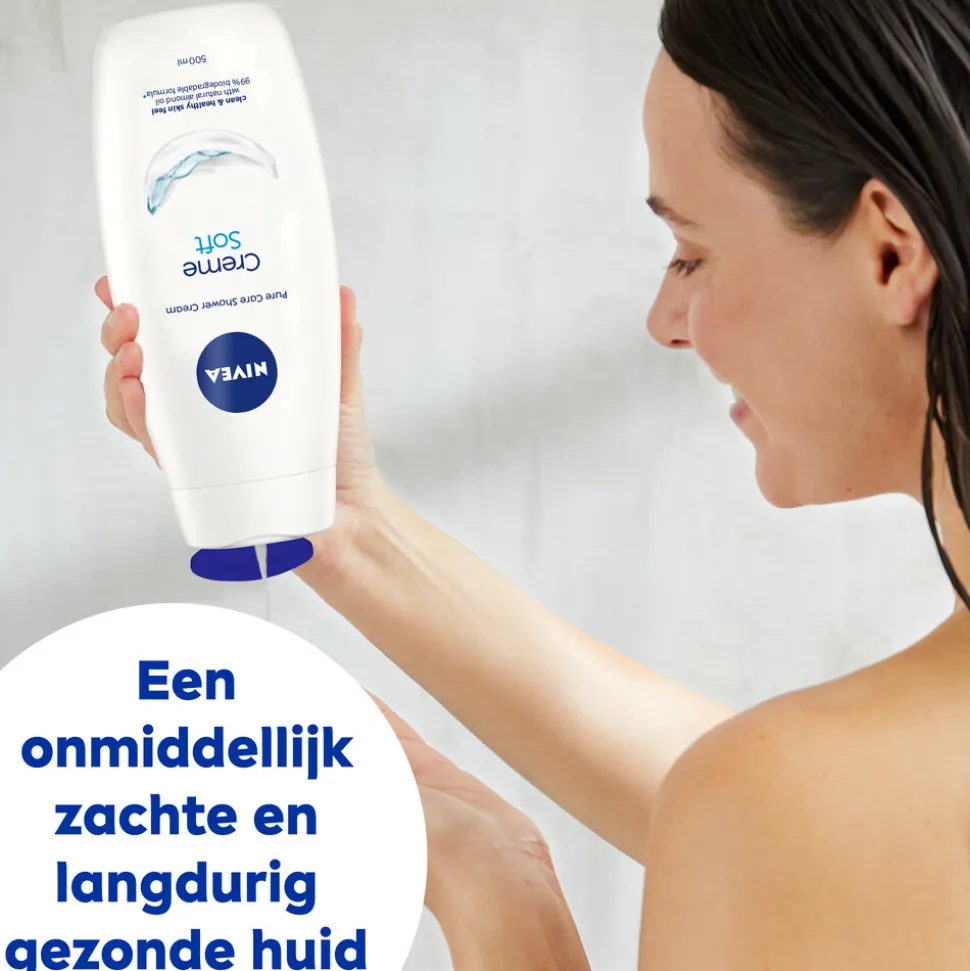 6x NIVEA Douchecrème Soft 500 ml