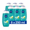 6x NIVEA Douchegel Hawaii Flower & Oil 250 ml