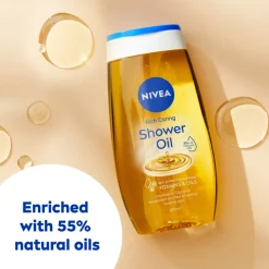 6x NIVEA Doucheolie Rich Caring 200 ml