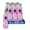 6x NIVEA Fresh Blends Douchegel Fresh Blends Raspberry 300 ml