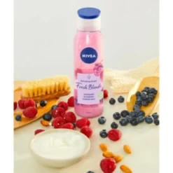 6x NIVEA Fresh Blends Douchegel Fresh Blends Raspberry 300 ml