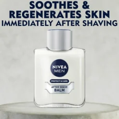 6x NIVEA Men Aftershave Balsem Protect & Care 100 ml