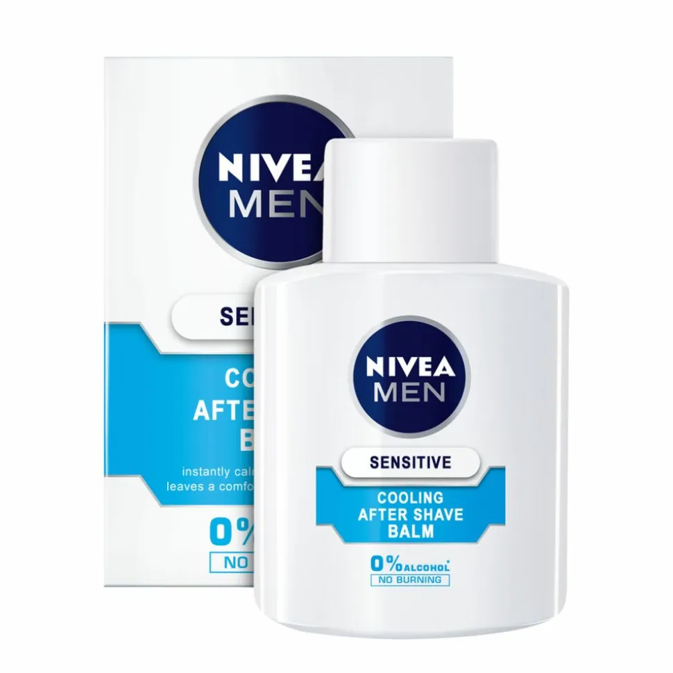 6x NIVEA Men Aftershave Balsem Sensitive Cooling 100 ml