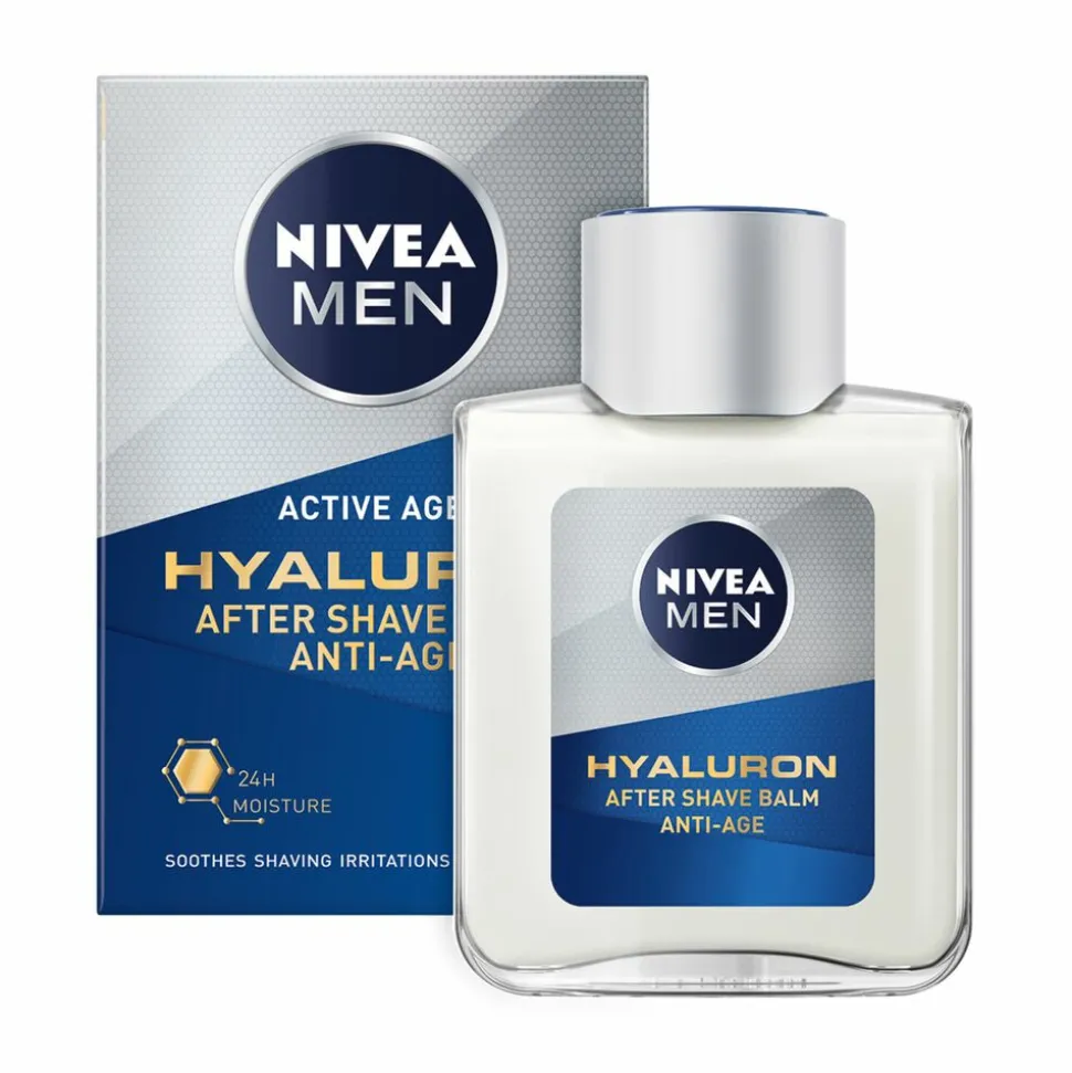 6x NIVEA Men Anti-Age Hyaluronzuur After Shave Balm 100 ml