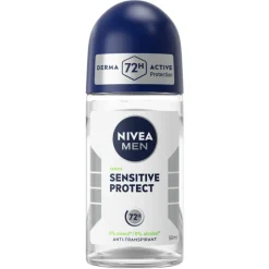 6x NIVEA Men Deodorant Roller Sensitive Protect 40 ml